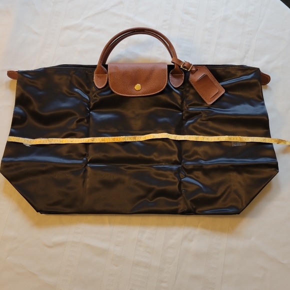 Vintage Women's Black Fold Up Bag - Picture 7 of 8